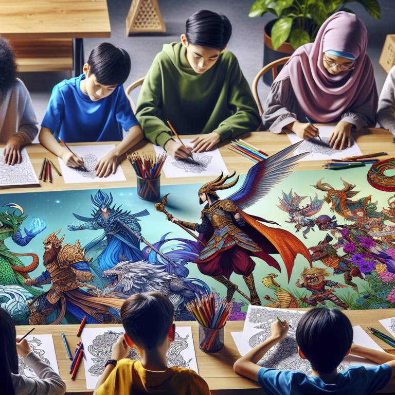 Mengungkap Keasyikan Mewarnai Karakter Mobile Legend bagi Pemain Muda