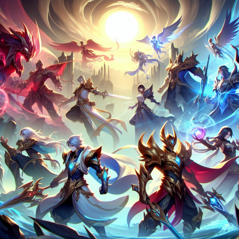 Nama pahlawan teratas di Mobile Legends: Melepaskan Kekuatan Legenda