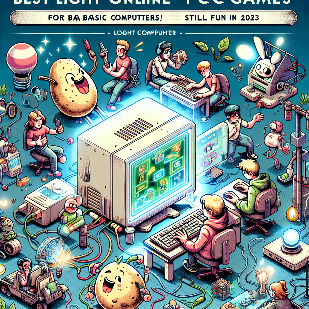 Game Online PC Ringan: Pilihan Terbaik untuk Komputer Kentang yang Tetap Seru di 2023